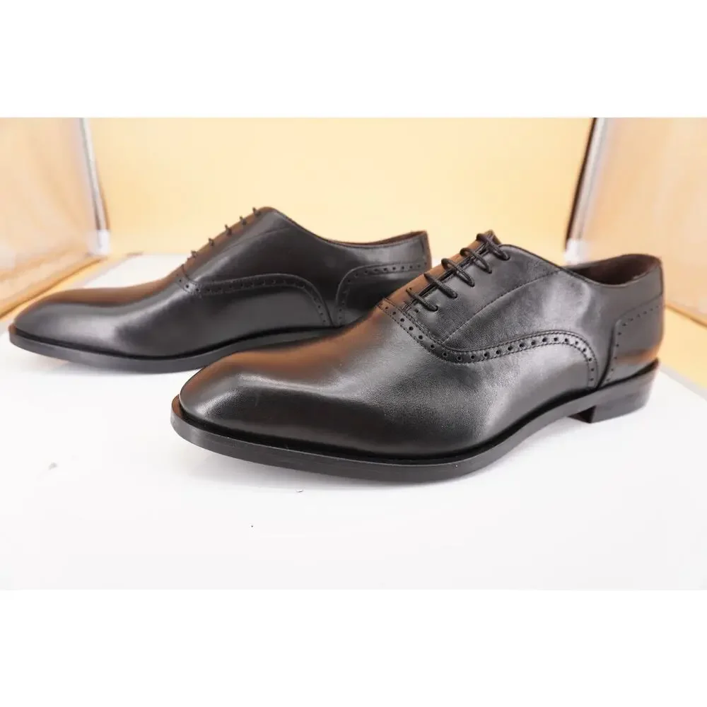 To Boot New York Lucerne Black Leather Shoes Size 13 Men's Adan Derrick oxfords